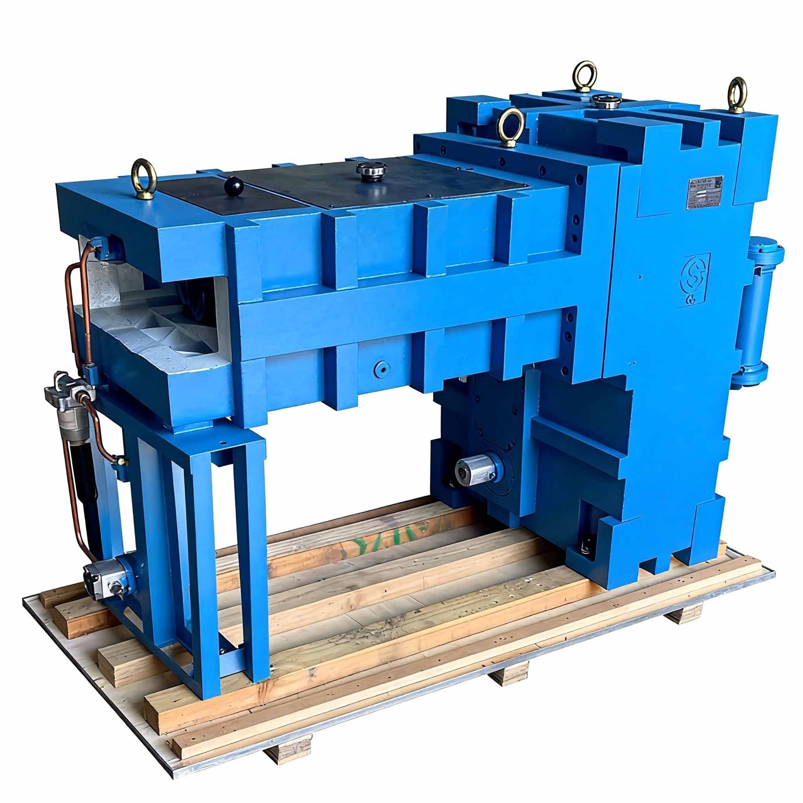 Редуктор SGT серии вертикальный соосный коническо-цилиндрический